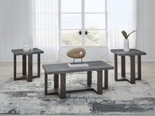 Load image into Gallery viewer, Dynnford - Gray / Brown - Occasional Table Set (Set of 3)
