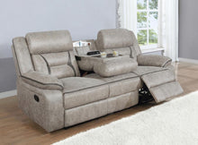 Load image into Gallery viewer, Greer - Upholstered Reclining Sofa Set