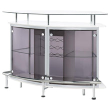 Load image into Gallery viewer, Gideon - Curved Glass Top Home Cabinet