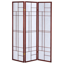 Load image into Gallery viewer, Katerina - 3-Panel Room Divider Folding Shoji Screen - Cherry