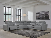 Load image into Gallery viewer, ModMax II - Salt And Pepper - Reclining Sectional