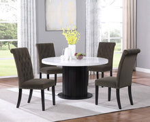 Load image into Gallery viewer, Sherry - Round Marble Top Dining Table Set