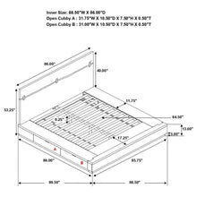 Load image into Gallery viewer, Winslow - Wood Storage Panel Bed