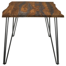 Load image into Gallery viewer, Neve - Live Edge Dining Table - Gray Sheesham