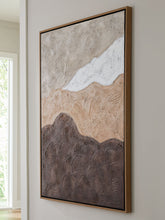 Load image into Gallery viewer, Fanthorne - Tan / Brown / White - Wall Art