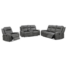 Load image into Gallery viewer, Raelynn - Upholstered Motion Reclining Sofa Set