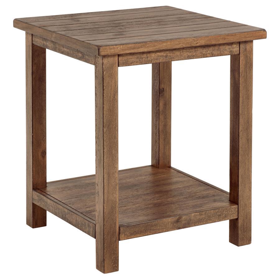 Payne - Wood End Table with Shelf