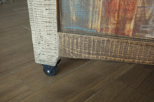 Load image into Gallery viewer, Antique - 2 Drawers Kitchen Island - Multicolor