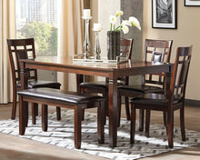 Load image into Gallery viewer, Bennox - Brown - Dining Room Table Set (Set of 6)