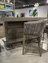 Load image into Gallery viewer, Pure Modern Dining - Upholstered Swivel Barstool - Moonstone