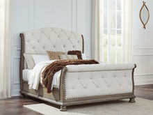 Load image into Gallery viewer, Ardenfield - Upholstered Sleigh Bed