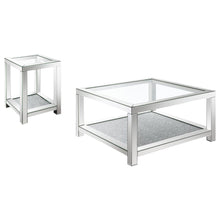 Load image into Gallery viewer, Valentina - Mirrored Coffee Table Set