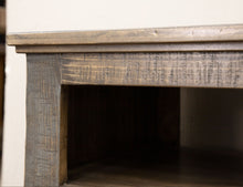Load image into Gallery viewer, Loft Brown - 76&quot; TV Stand / Console With 2 Drawers / 4 Doors - Two Tone Gray / Brown
