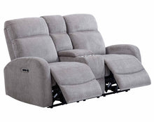 Load image into Gallery viewer, Tuscany - Power Reclining Console Loveseat - Whiskers Nature