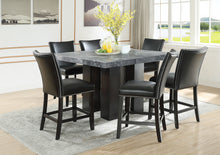 Load image into Gallery viewer, Camila - Square Counter Dining Set - Gray Top