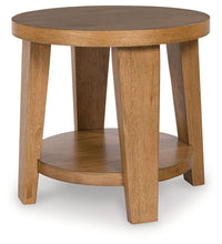 Load image into Gallery viewer, Kristiland - Light Brown - Round End Table