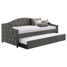 Load image into Gallery viewer, Sadie - Upholstered Daybed With Trundle