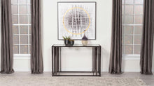 Load image into Gallery viewer, Adri - Glass Top Entryway Sofa Console Table