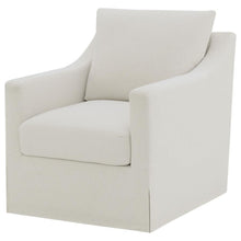 Load image into Gallery viewer, Winter - Upholstered Sloped Arm Accent Swivel Chair