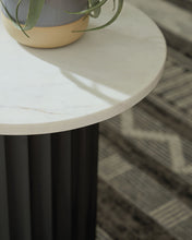 Load image into Gallery viewer, Wainstone - Black / White - Accent Table