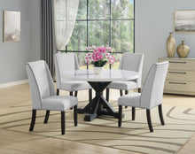 Load image into Gallery viewer, Varley - Genuine Marble Table - White &amp; Charcoal