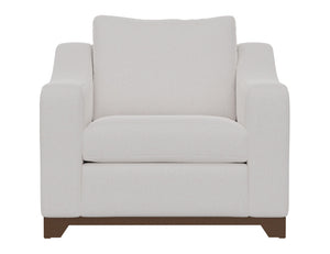 Natural Parota - Armchair - Mink Withe