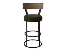 Load image into Gallery viewer, Xel-Ha - Upholstered Barstool - Dark Chocolate