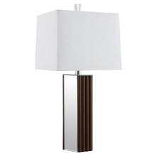 Load image into Gallery viewer, Elena - Square Tapered Mirrored Lamp