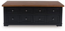 Load image into Gallery viewer, Wildenauer - Brown / Black - Lift Top Cocktail Table
