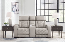 Load image into Gallery viewer, Boyington - Power Reclining Loveseat With Console/Adj Hdrst