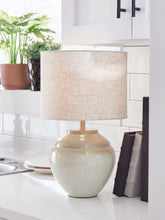 Load image into Gallery viewer, Waldish - Cream / Beige - Metal Table Lamp
