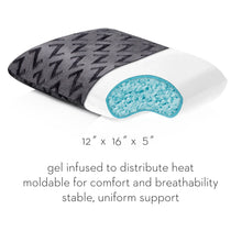 Load image into Gallery viewer, Travel Pillow Shredded Gel Dough®