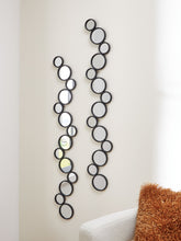 Load image into Gallery viewer, Vinler - Black - Accent Mirror Set (Set of 2)