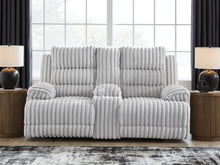 Load image into Gallery viewer, Rhines Falls - Alloy - Double Reclining Power Loveseat With Console