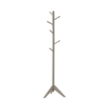 Load image into Gallery viewer, Devlin - 6 Hook Freestanding Wood Coat Rack Hat Hanger