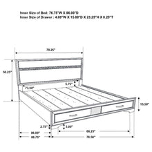 Load image into Gallery viewer, Miranda - Storage Wood Panel Bed