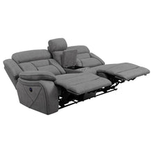 Load image into Gallery viewer, Higgins - Upholstered LAF Power Loveseat - Gray