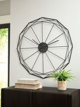 Load image into Gallery viewer, Arkthorne - Black - Wall Clock