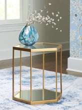 Load image into Gallery viewer, Veerwick - Gold Finish - Accent Cocktail Table