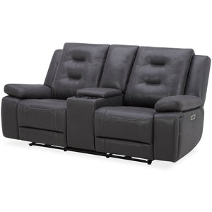 Caldwell - Power Console Loveseat