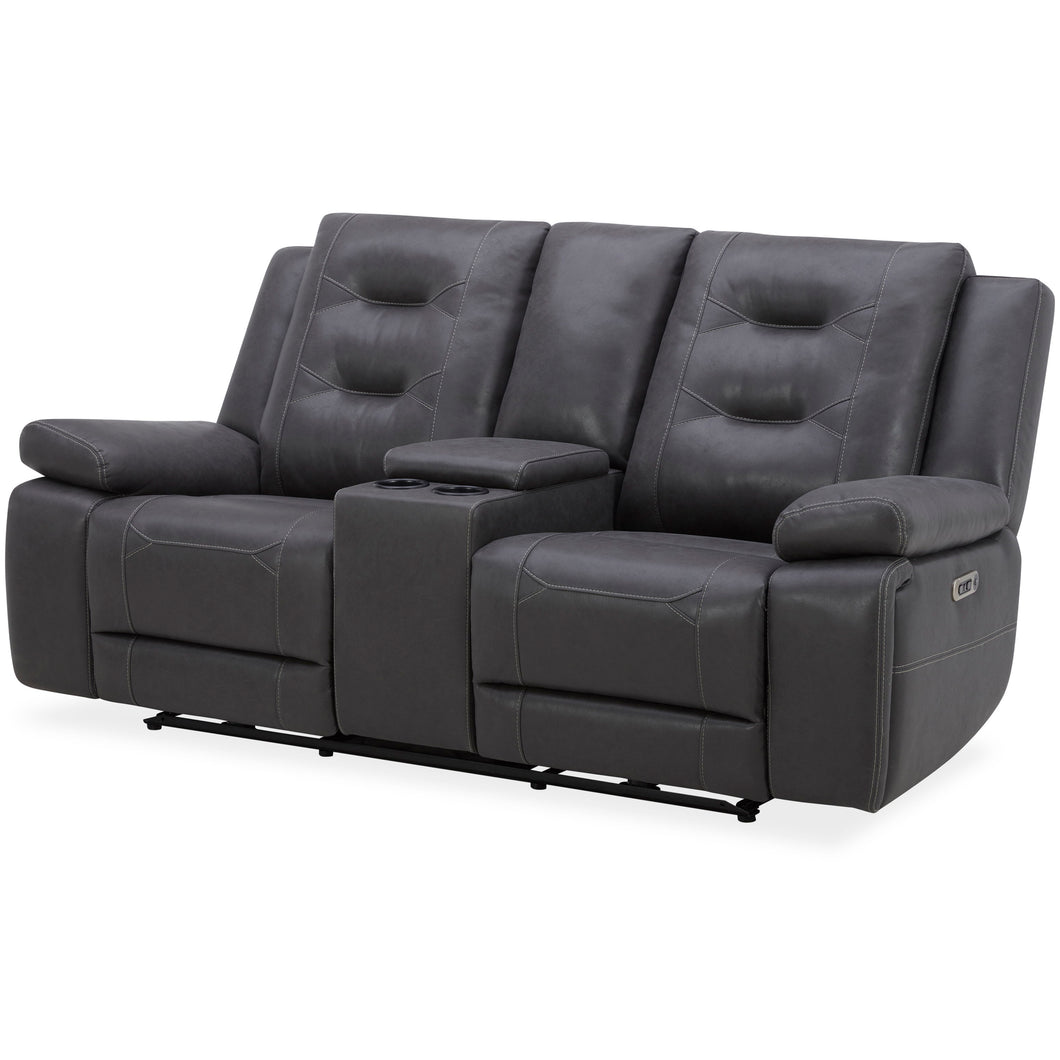 Caldwell - Power Console Loveseat
