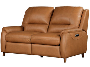 Austin - Power Reclining Loveseat - Caramel Cream