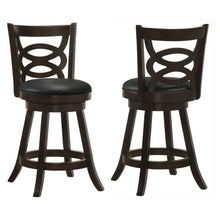 Load image into Gallery viewer, Calecita - Wood Swivel Counter Stool (Set of 2)