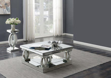 Load image into Gallery viewer, Amalia - Mirrored Coffee Table Set