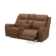 Load image into Gallery viewer, Haywood - Power Console Loveseat - Butternut