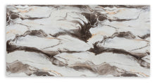 Load image into Gallery viewer, Jeshina - Dark Brown / Beige - Dining Table