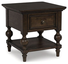 Load image into Gallery viewer, Veramond - Dark Brown - Square End Table