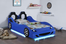 Load image into Gallery viewer, Cruiser - Wood LED Race Car Bed And 7&quot; Mattress