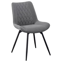 Load image into Gallery viewer, Diggs - Upholstered Swivel Dining Side Chair (Set of 2) - Gray