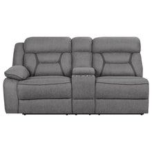 Load image into Gallery viewer, Higgins - Upholstered LAF Power Loveseat - Gray